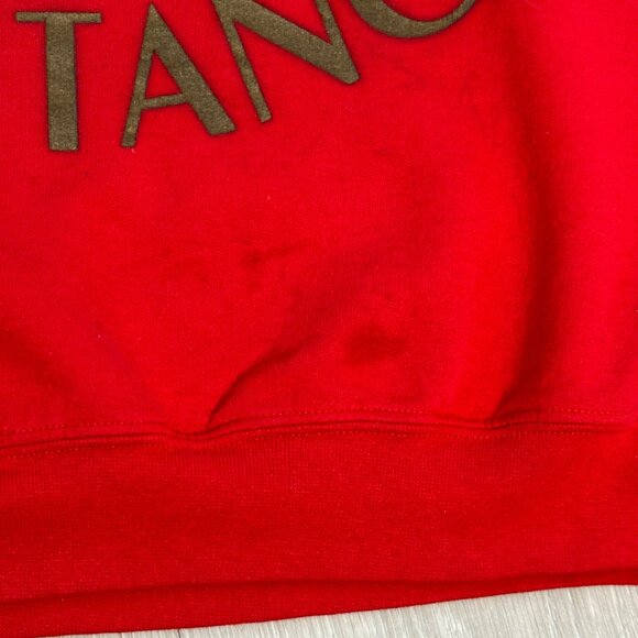 Rare Vintage Wu-Tang Wusace Gold Logo Men's Red Crewneck Sweatshirt Size Medium - Picture 5 of 9